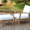 SEVILLA LOUNGE CHAIR WITH STOOL