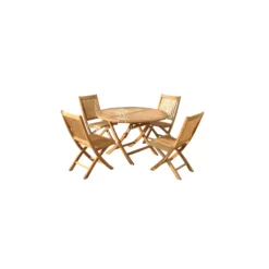 Garden Furniture Sets – Kiffa Folding Arm Chair & Classic Folding Table