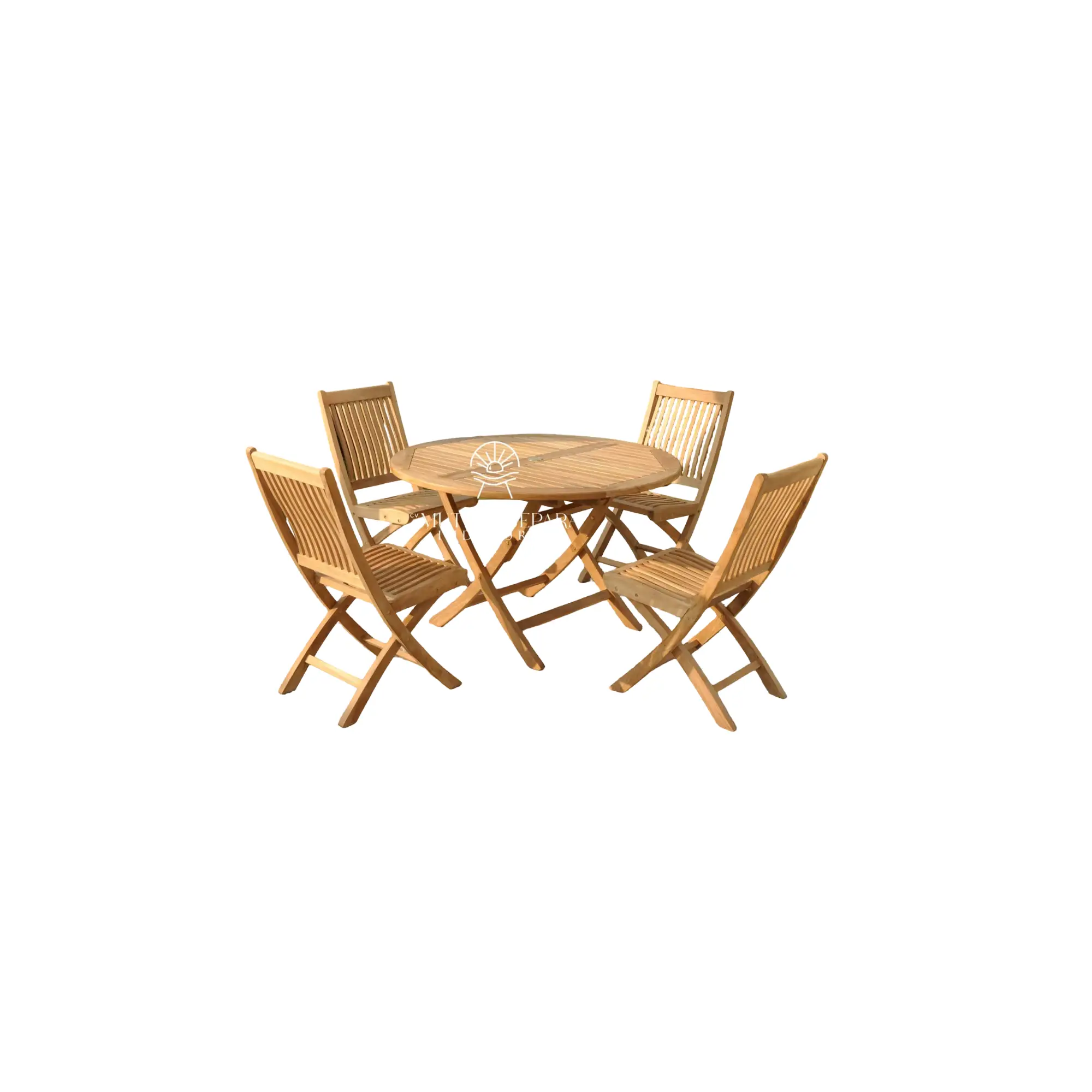 Garden Furniture Sets – Kiffa Folding Arm Chair & Classic Folding Table