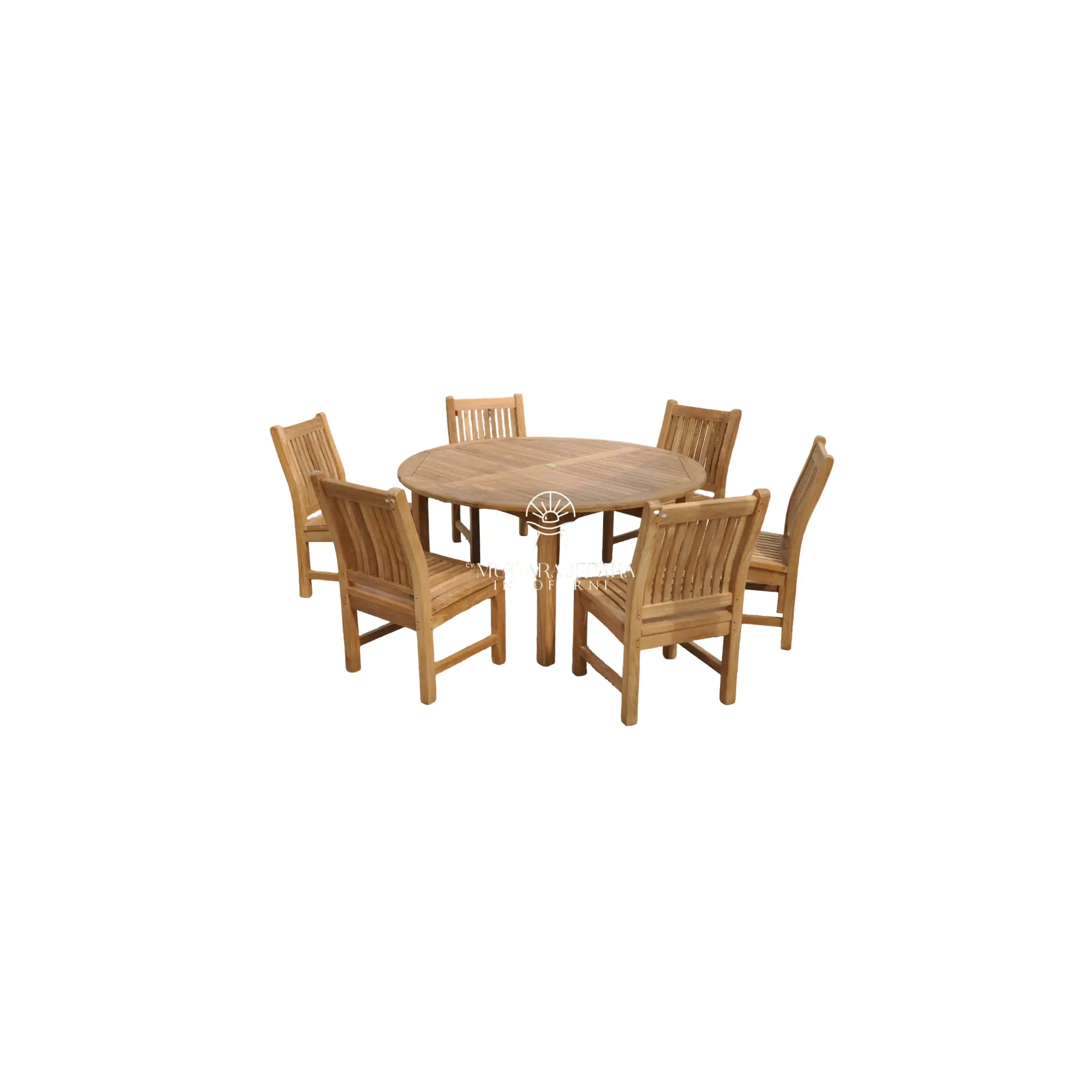 Patio Furniture Sets – Marley Chair & Round Fixed Table 150