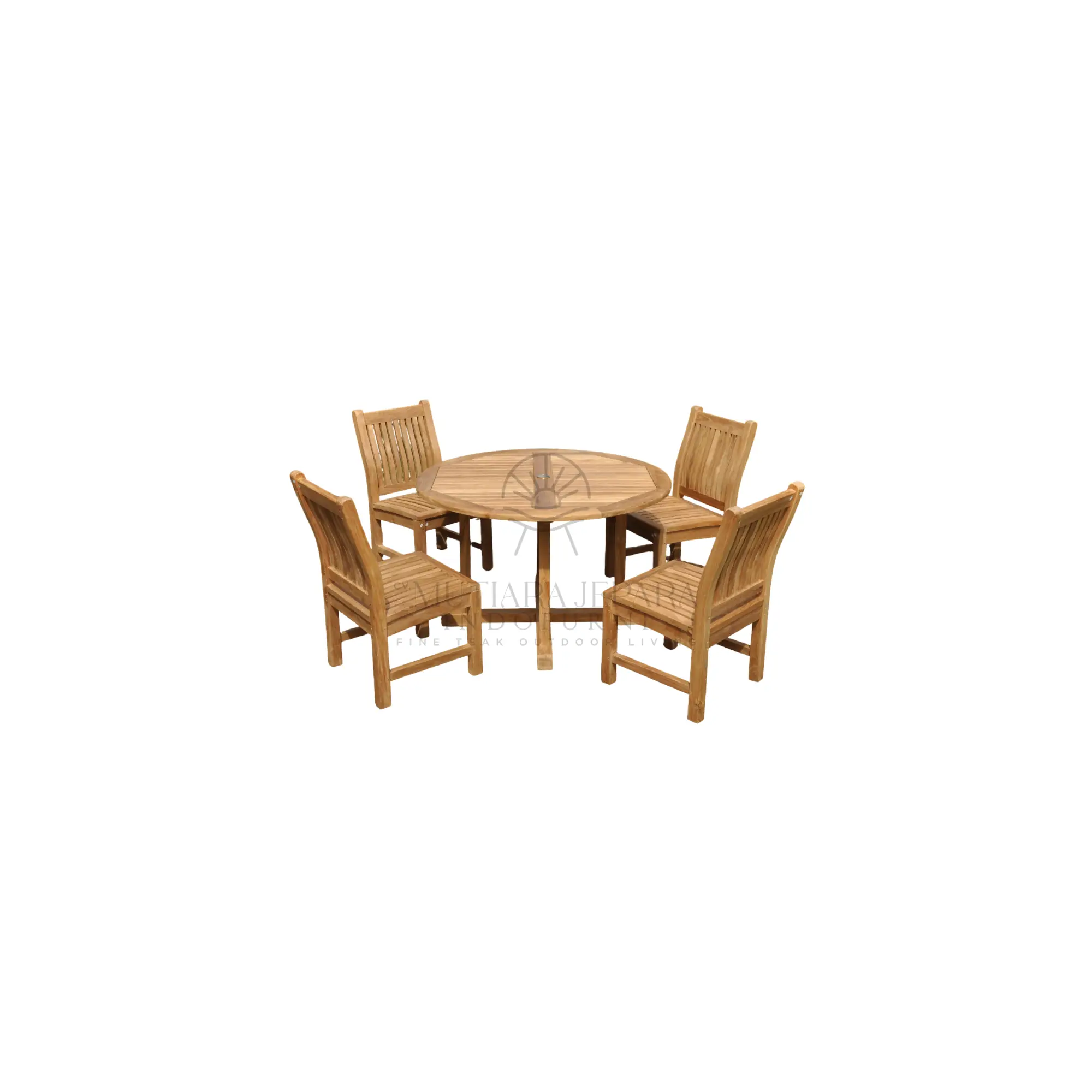 Outdoor Furniture Sets – Marley Chair & Round Table Fixed Table
