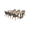 Country Teak Garden Set - Rustic FSC-Certified Indonesia Furniture