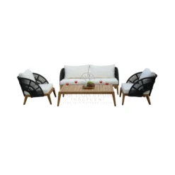 Lincon Teak Lounge Set - Premium Indonesia Garden Furniture