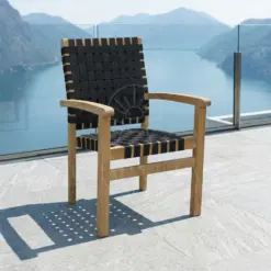 Marley Stacking Chair with Webbing